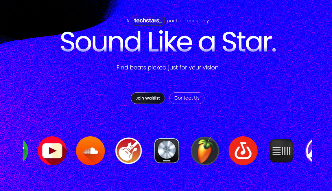 Landing Page preview